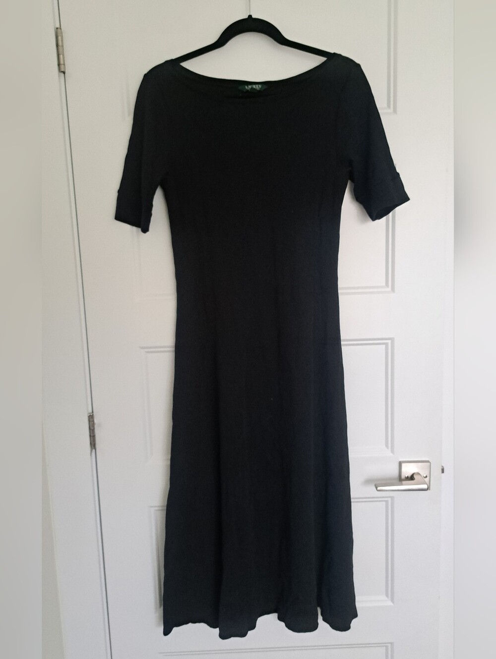 Lauren Raplh Lauren Cotton Midi Dress